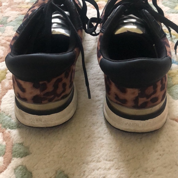 Sam & Libby Dawson leopard cheetah print sneakers - Picture 5 of 9